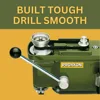 Precision Bench Drill Press Micro Hole Capability Adjustable Depth & Table 3-Speed Selection TBM 115 3