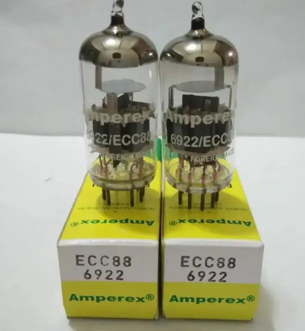 New Amperex 6922/ECC88 Electronic Tube Direct Generation 6DJ8/6N11