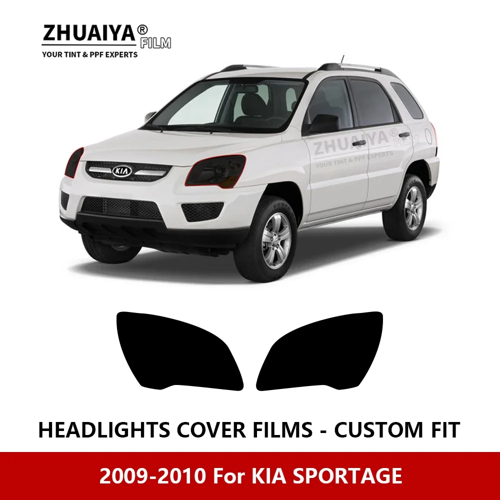 

Для автомобильных фар KIA SPORTAGE 2009-2010, Противоударная защитная пленка PPF с защитой от царапин, Защитная пленка для ремонта, автомобильные наклейки, аксессуары