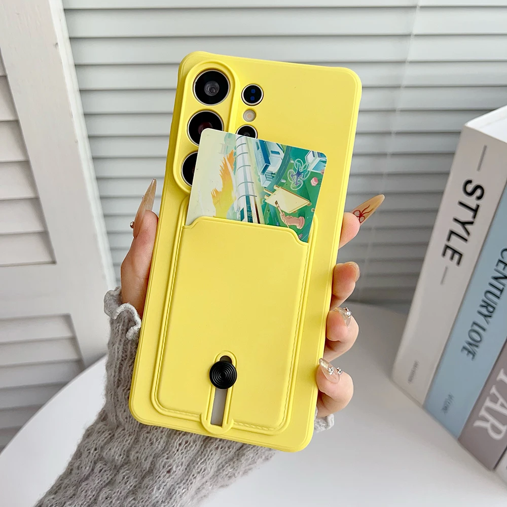 Premium Card Holder Wallet Phone Case - Ultra Soft TPU Cover