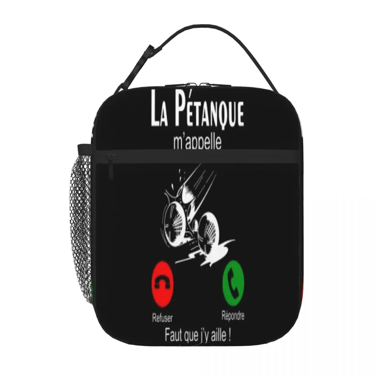 La Petanque Mappelle Fete Cadeau Vacance Boule Lunch Tote Lunch Box Pranzo Al Sacco Kawaii Lunch Bag