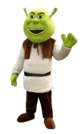 

New Adult Hot Sale Foam Cute Green Doll Fancy Cartoon Mascot Costume Plush Christmas Fancy Dress Halloween Mascot Costume