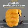 Retro Yellow Leather Motorcycle Gloves Vintage Men Motorbike Racing Gloves Touch Screen Breathable Moto Biker Motocross Gloves 6