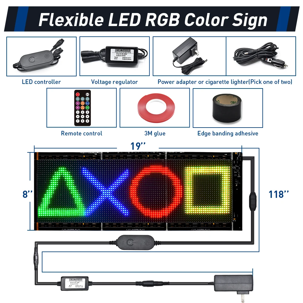GOTUS Ǯ ÷ LED Ʈ Ʈ ũ, ؽƮ,    ̹ α׷,  θƮ  