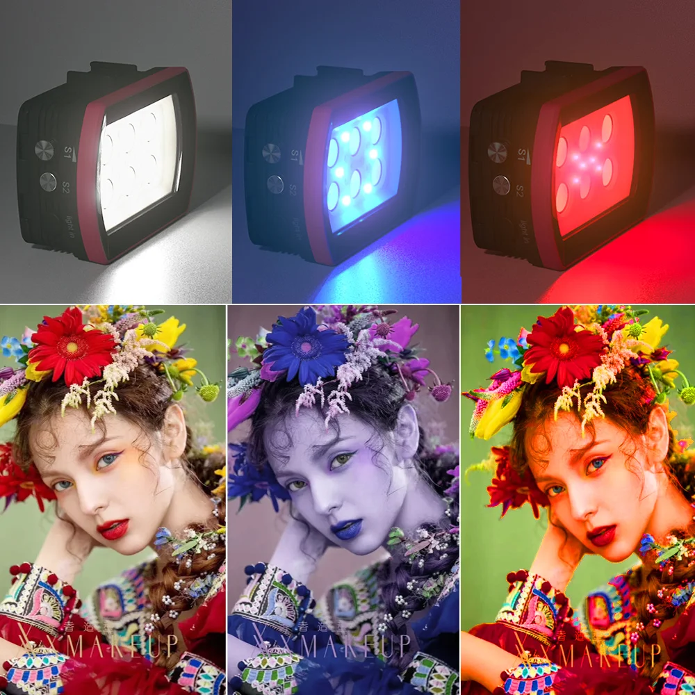 Seafrogs Aluminum LED Diving Light 7000-7500K Underwater Photography Lamp For Underwater Photography And  Outdoor Activities 6