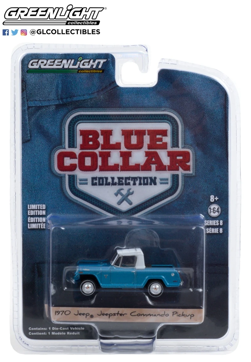 1-64-1970-Jeep-Jeepster-Commando-Pickup-High-Simulation-Diecast-Car ...