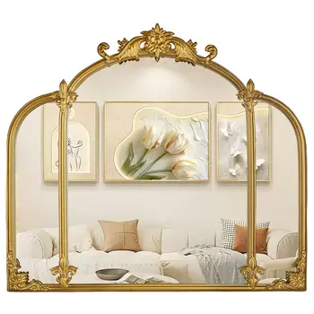 Gold Baroque Arch Mirror 1