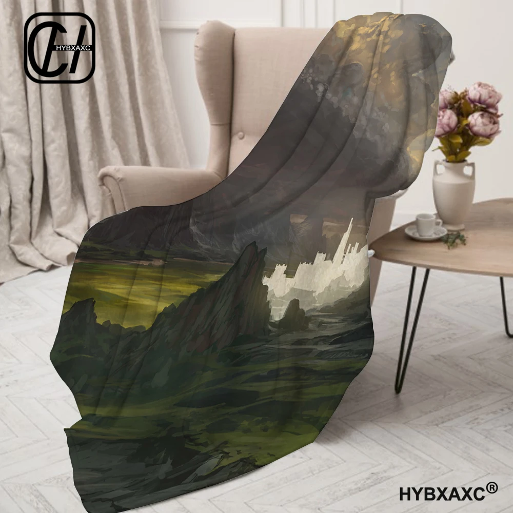 Fade Resistant Middle Earth Map Lord Of Ring Style Blanket – Beautiful Will Stand Test Of Time style 1 2