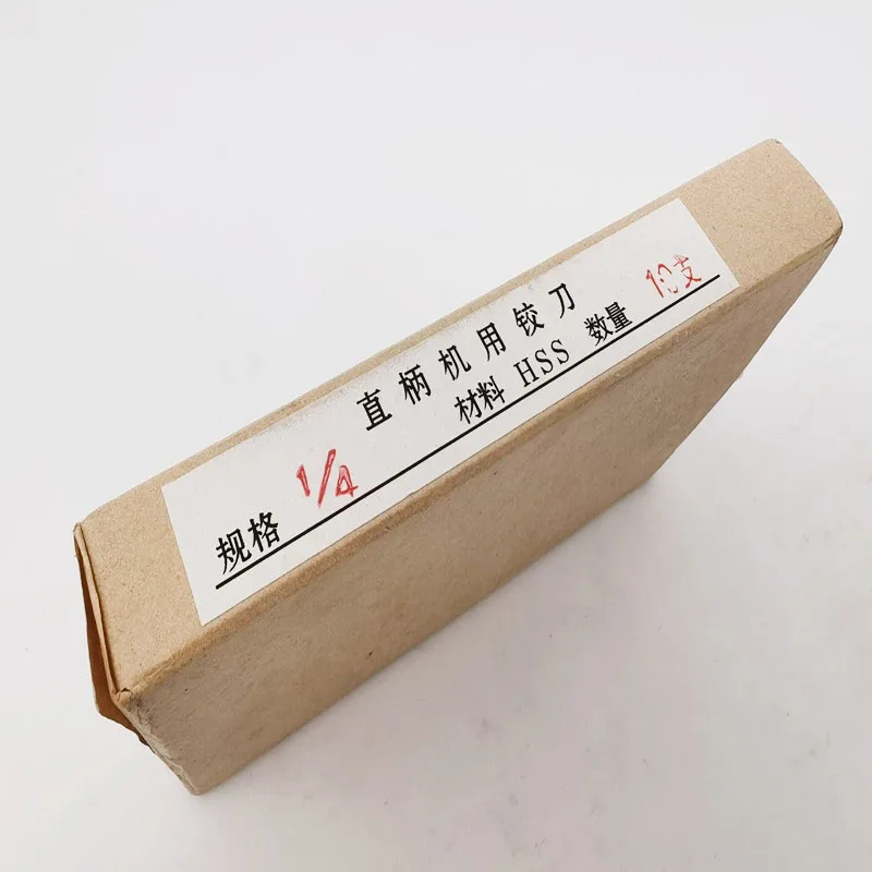 U.S. American HSS Machine Reamer 1/8 3/16 1/4 5/16 3/8 1/2 5/8 3/4 Inch H7 Straight Shank Chucking Milling Reamer 6