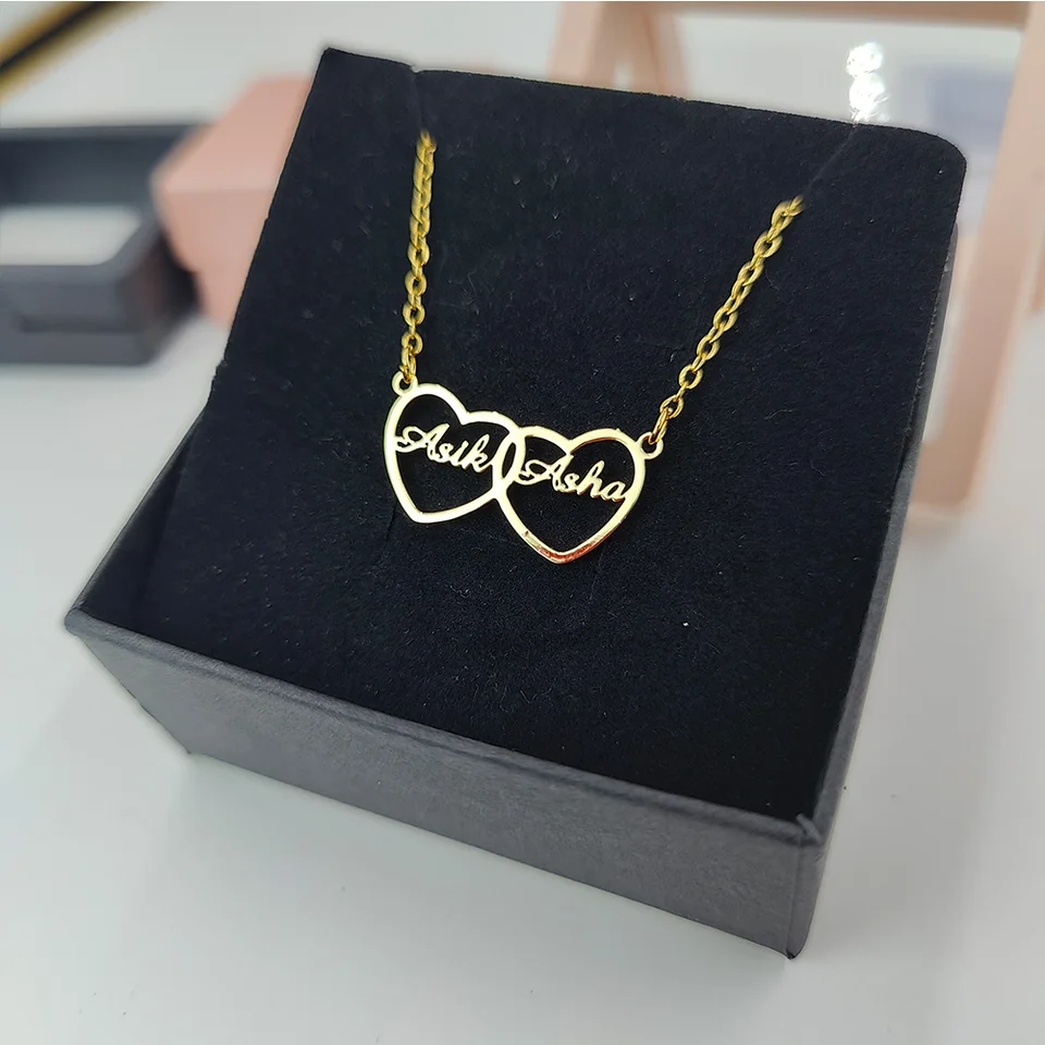 Collana con nome smerigliato personalizzato Farfalla in acciaio inossidabile Lettera personalizzata Girocollo con ciondolo Targhetta regalo Nuovo 2025  36