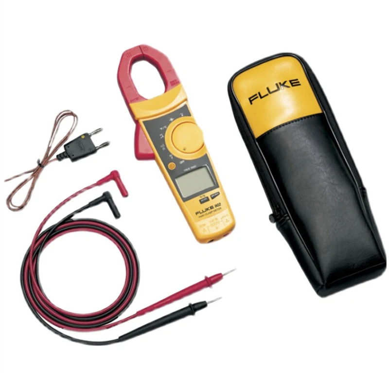 Fluke 902 FC True RMS Digital Clamp Meter Measure Flame Sensor, 60k ohm, Flue Temperature