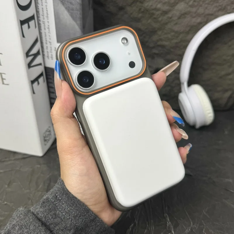 MagSafe Compatible Matte Hard PC Shockproof Phone Case with Wireless Charging and Bumper Protection