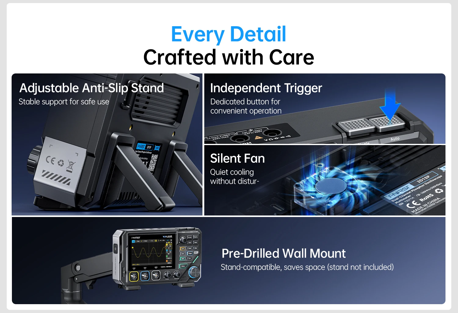 2D15P 3-in-1 Touch Screen Repair Device: 2-Channel, 100MHz,for home appliance or