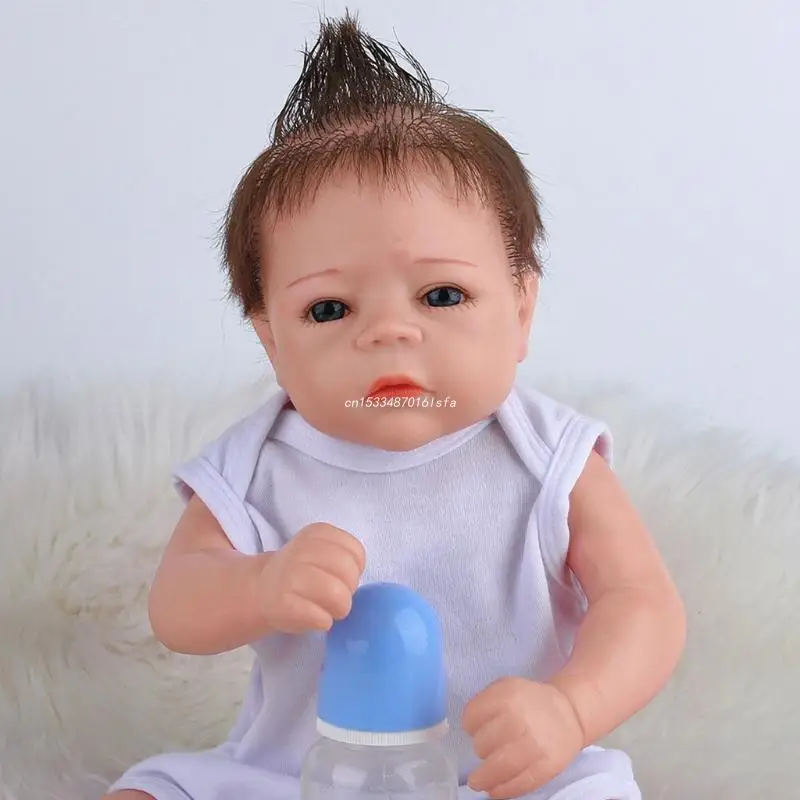 

50cm Looking Realistic Baby Mixed Silicone Washable Newborn Care Toy Dropship