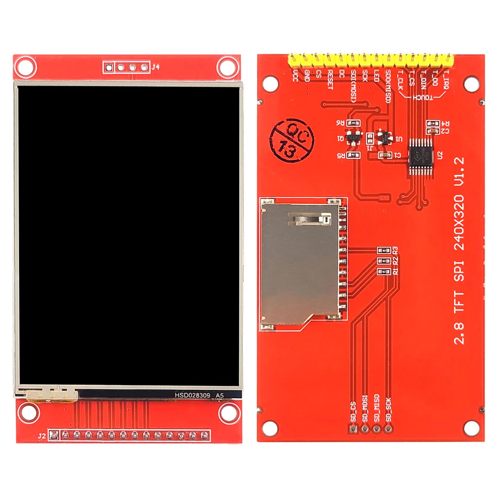ตัวเลือกสินค้า ชุดพัฒนา ESP32 S3 จอ 2.8 นิ้ว Wi-Fi 2.4G พร้อม PSRAM