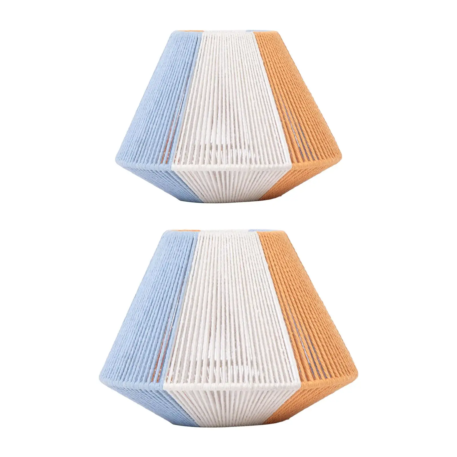Lamp Shade Rope Weave Retro Chandelier Light Cover DIY Lighting Fixtures Pendant