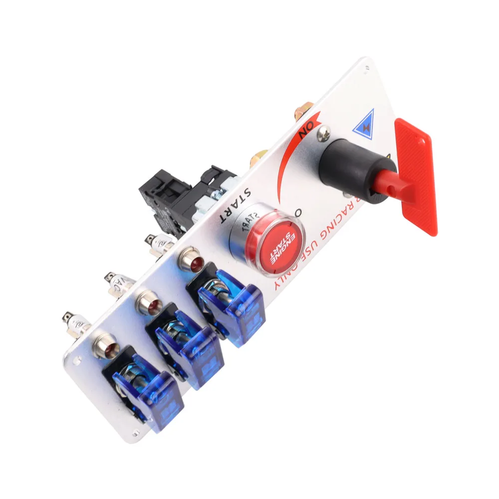 DC 12V 50A Pulsante Motore Di Avviamento Auto Rosso Racing ... - Alibaba - Foto 10