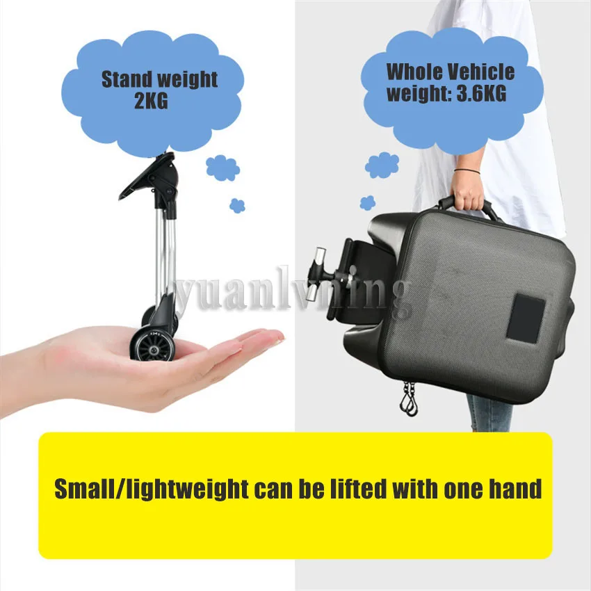 Kids Suitcase Baby Sitting On Scooter Trolley Tavel Bag Suitcase Carry On Rolling Luggage Case For Kids Portable