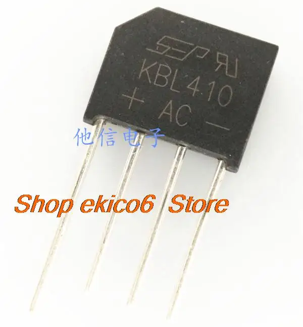 

10 шт., KBL410 4A/1000V