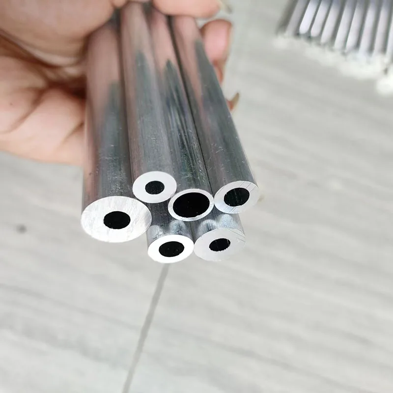 6061 aluminum tube pipe OD 8 9 10 12mm Round hollow alloy 6061 aluminum tube Shaft sleeve Pole CNC DIY,aluminium tube
