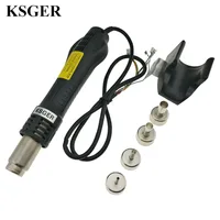 KSGER Hot Air Gun Dryer Handle Nozzle Stand Holder For SMD Soldering Station 700W 220V DIY Kits Welding Tools Heating Elements 2