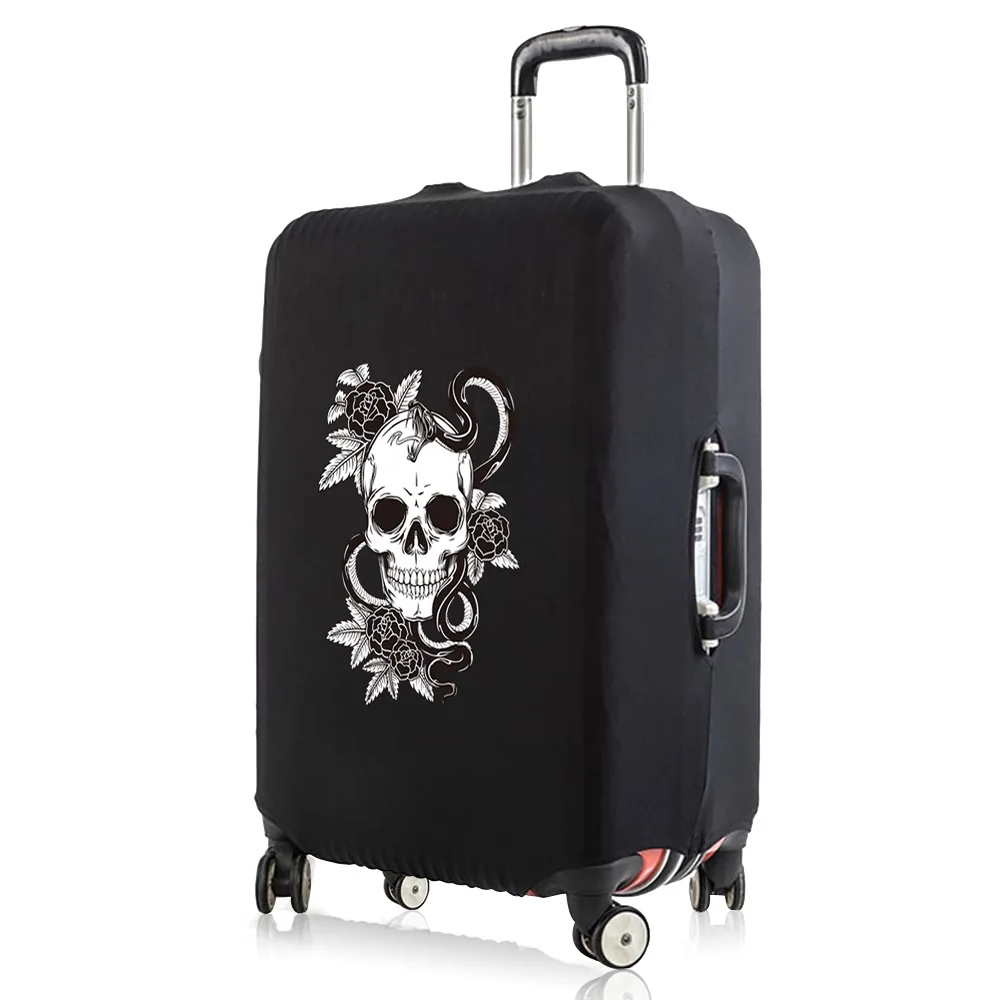Travel Protective Luggage Covers Traveling Essentials Accessory Duffle Bag Print for 18-28 Inch Trolley Case Suitcase Cover