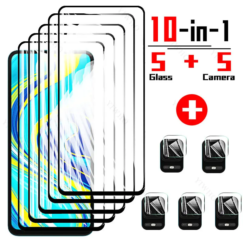 

Front Tempered Glass Protective Screen Protectors for Xiaomi Redmi Note 9 Pro Max 9Pro 9S 9T 4G 5G Camera Lens for Redmi Note9 T