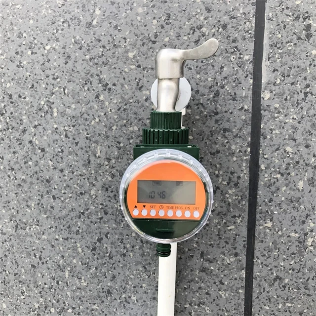 Rain Sensor Water Timer Automatic 1/2" Female Thread Electronic LED Display Water Controller Garden Greenhouse Irrigation Clock 6
