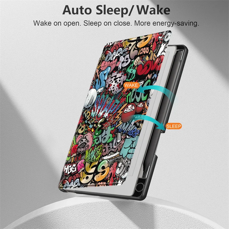 Premium Leather Magnetic Cover with Pen Holder for reMarkable Paper Pro Move