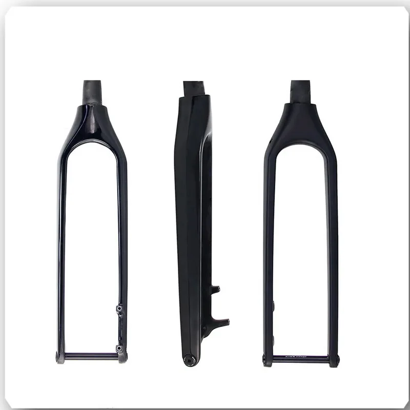 UllicycBoostMTB29erOffset50mm15x110mmDownhillTaperedTubeForkMountainBikeCarbonRigid