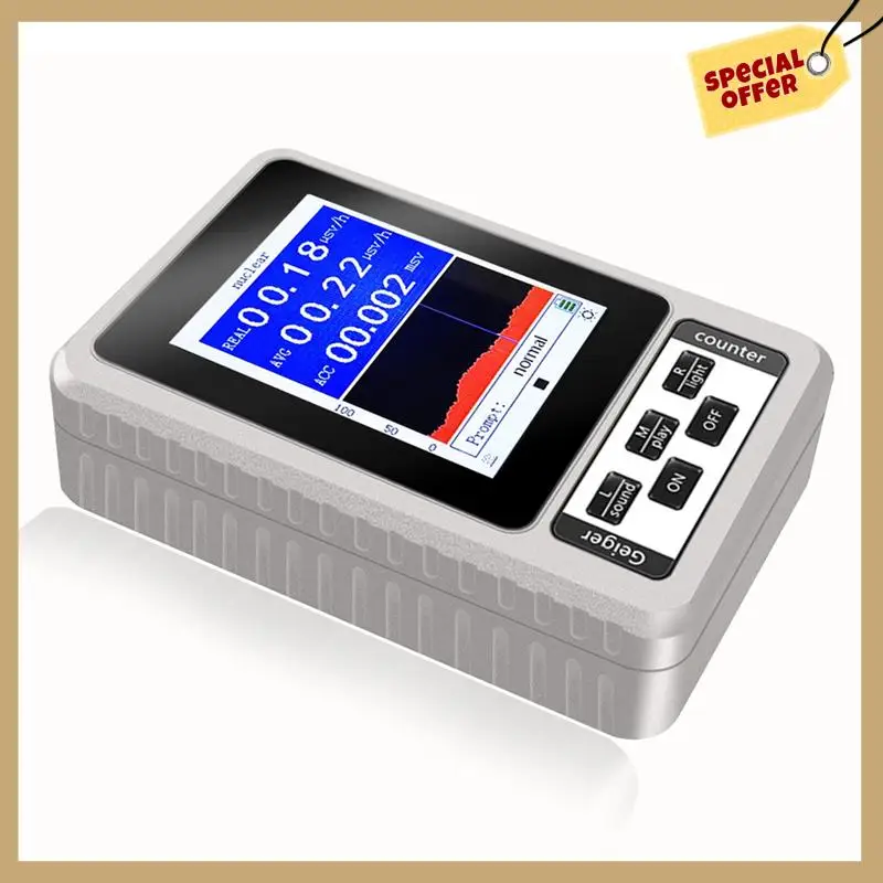 Nuclear Radiation Detector Geiger Counter Personal BR-9B XR-1 Dosimeter Marble Detector Beta Gamma-WMAN