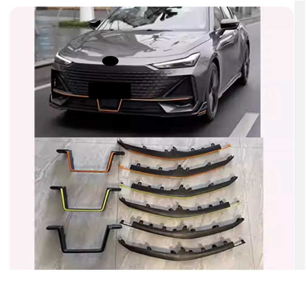 

Car Front rear bumper Decorative strip Fog Lamp Cover for Changan UNIV