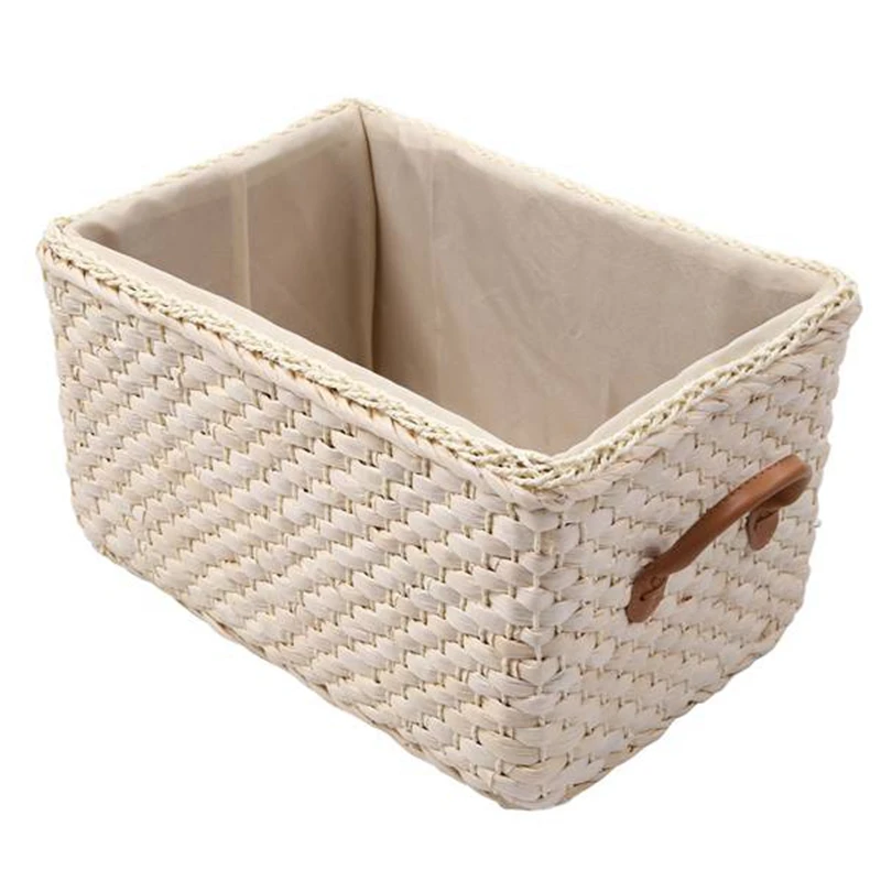 Cesta De Almacenamiento De Tela Bohemia, Bolsa De Gran Capacidad Con Bolsillo Frontal, Cestas De Lavandería Florales Bohemias, Cesta De Almacenamiento Acolchada Decorativa Plegable En Forma Cuadrada