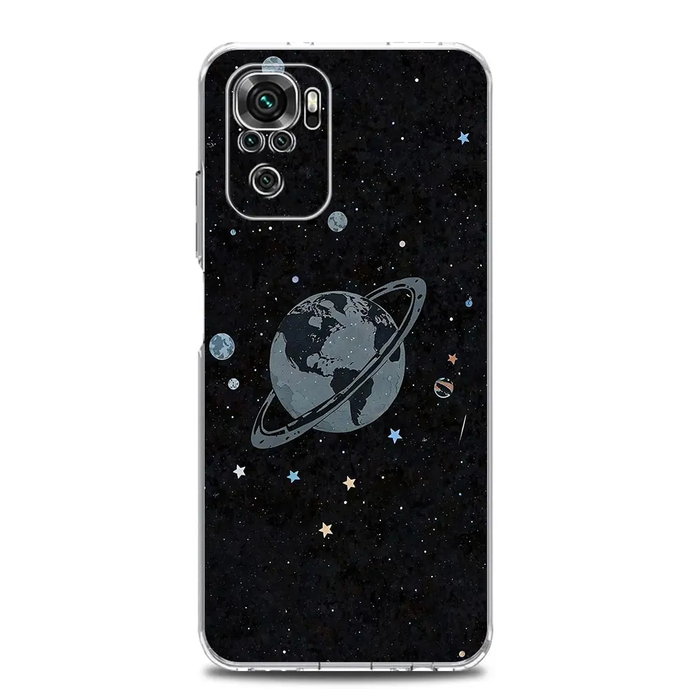 Starlit Sky Space Art TPU Phone Case Cover