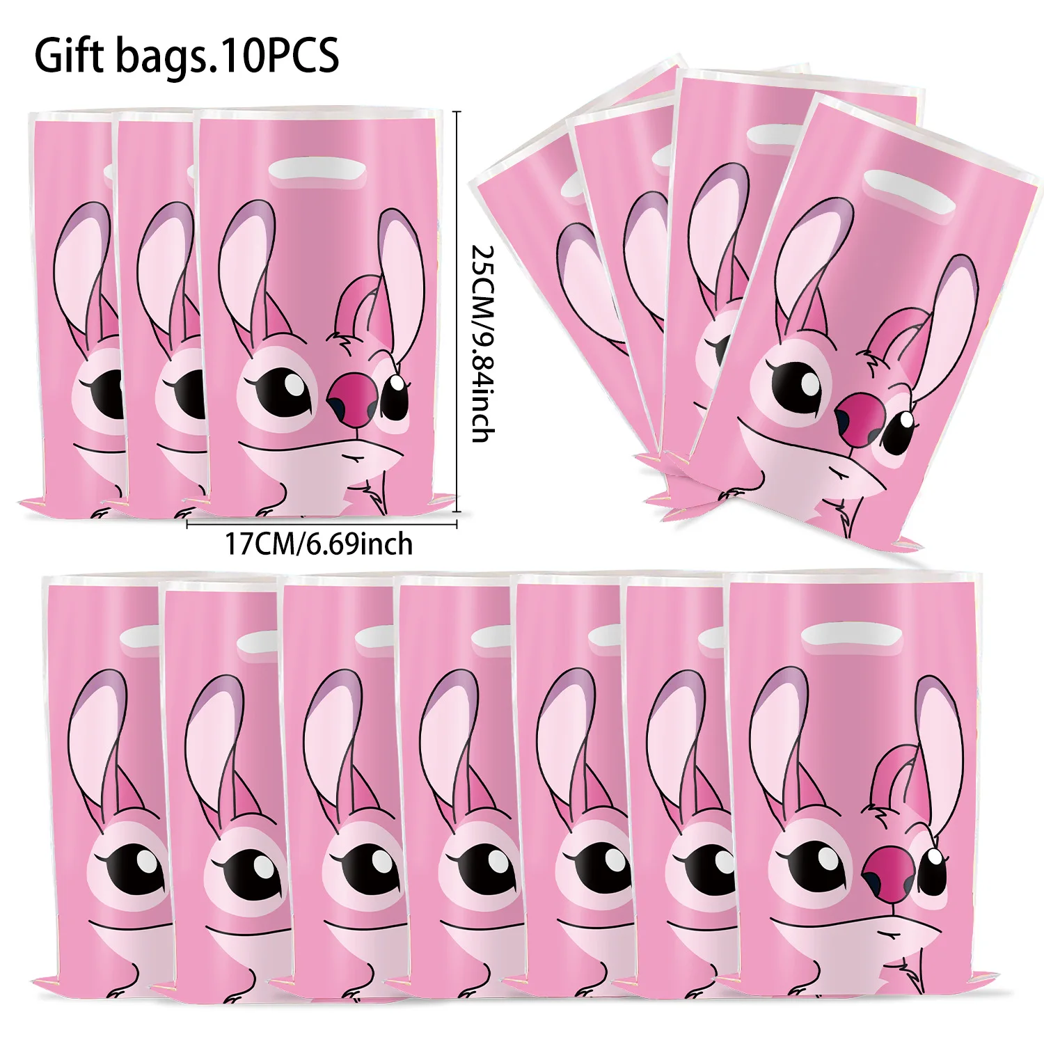 Disney Lilo&Stitch Party Gift Bags Kids Candy Treat Bags For Kids Birthday Supplies