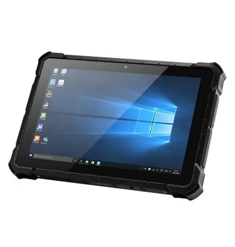 10.1" Intel Tablet IP67 Windows 10 Pro 6GB+128GB Industrial Panel Tablet Pc 1920*1200 Finger Print Rugged