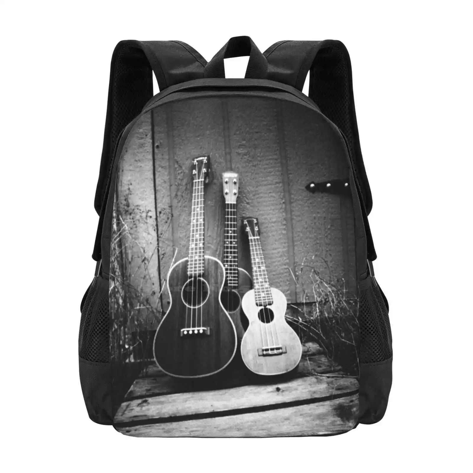 Ritratto Di Famiglia Nuovi Arrivi Borse Unisex Borsa Per Studenti Zaino Diana Mini Lomografia B W 35Mm Pellicola Per Chitarra Ukulele