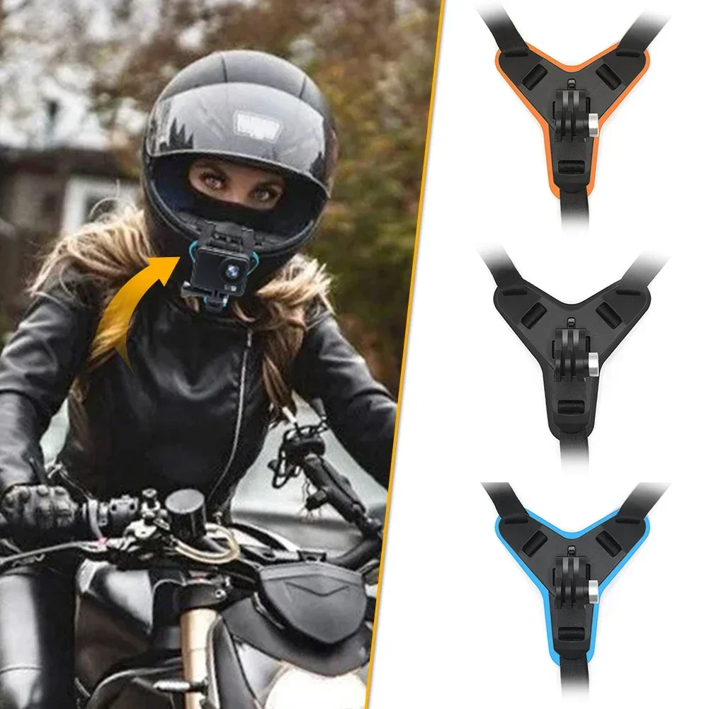 

Аксессуары для мотоциклетной камеры подставка для шлема подбородок держатель для спортивной экшн-камеры держатель на все лицо для GoPro Hero 5/6/7