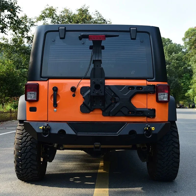 

HD Hinged Carrier & Adjustable Spare Tire Mounting Kit for Jeep Wrangler JK LANTSUN J275
