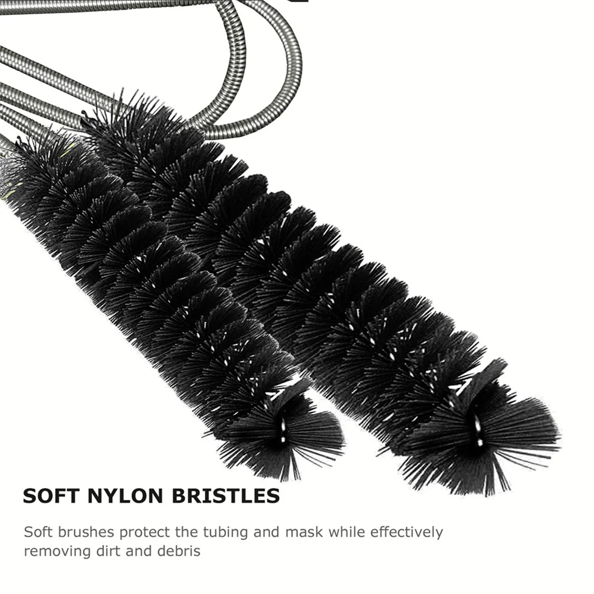 Brush Diameter 15mm 19mm CPAP Tube Cleaning Brush Suitable for Most CPAP Hose Type pipe cleaner brush