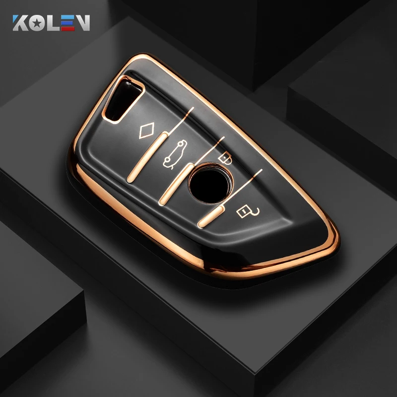 Coque En Silicone Pour Clé BMW - Protection Intégrale Pour X1 X3 X5 X6 Série 3/5/7 - Anti-Rayures Et Chocs