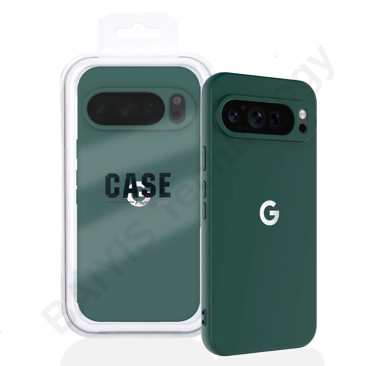 Premium Liquid Silicone Shockproof Phone Case - Skin-Friendly Protective Cover