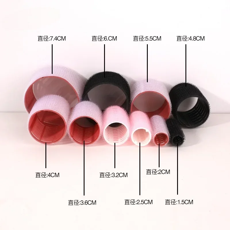 Hair Styling Tool Hair Curling Tools 6Pcs Hair Rollers Heatless Curlers No Heat Hair Bangs Volume Salon Hairdressing Curlers Sticky Styling Tool
