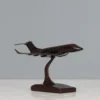 Bronze Challenger 350 Aircraft Plane Statue Figurine Airplane Sculpture for Home Decoration Collection 3