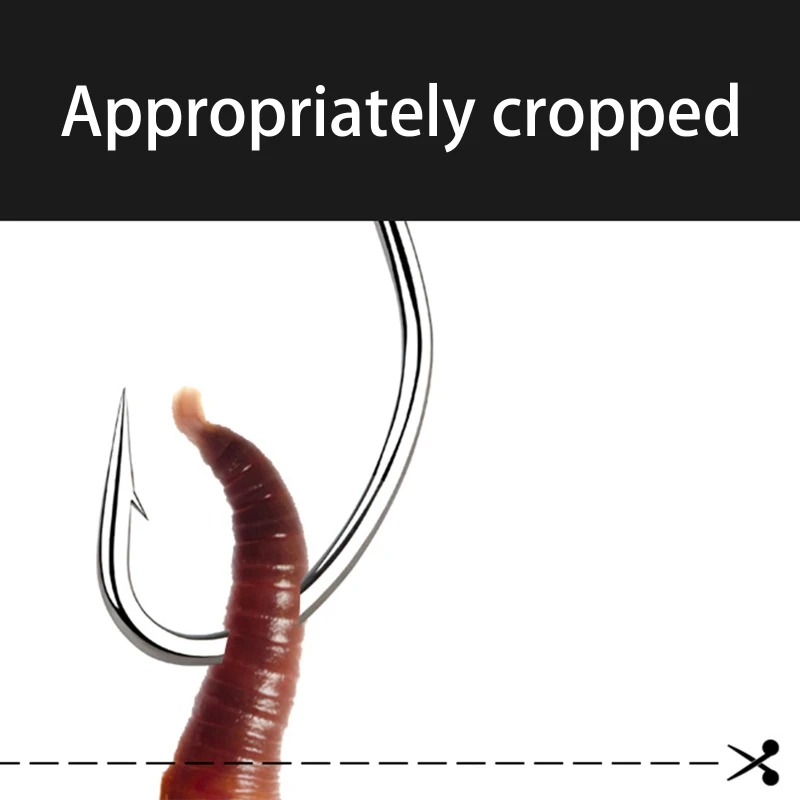 5 Pcs 웜 미끼 중공 바늘 미끼 피더 스테인레스 스틸 상부 바늘 Bloodworm 버그 클립 낚시 액세서리