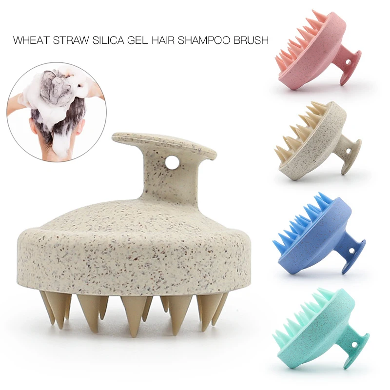 두피 마사지 빗, 실리콘 샴푸 브러시, 머리 머리 세척 빗, 바디 마사지 브러시, 목욕 샤워 브러시, 살롱 미용 도구  Best5