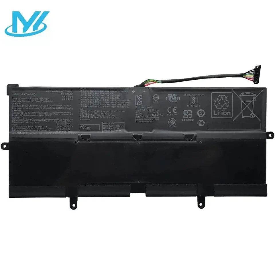 

New OEM C21N1613 Laptop Batteries For ASUS Chromebook Flip C302C C302CA C302SA C302CA-GU003 Battery