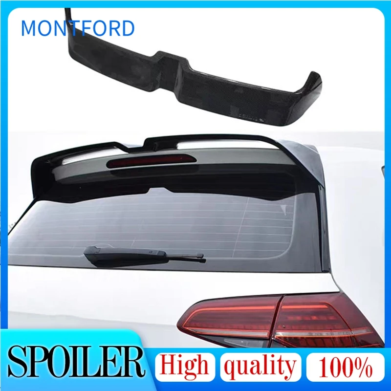 Spoiler Posteriore Ala Per Vw Golf 7 Golf Vii Gti 3 Porte 5 Porte 2012-2020 Spoiler Glitter Nero