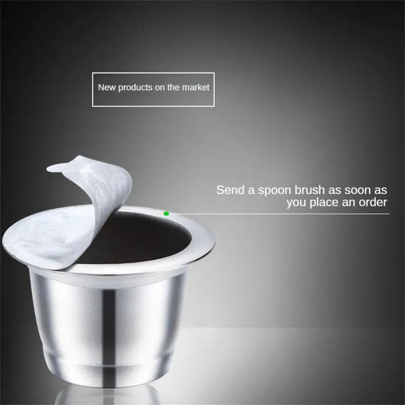 

Refill Nespresso Coffee Capsulas Stainless Steel Refillable Nespress Coffee Capsule Reusable Italian Coffee Filters Cup