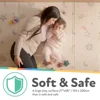 200x180CM XPE Baby Play Mat Crawling Mat Large Foldable Waterproof Playmat with Carry Bag Infant Floor Mat 5